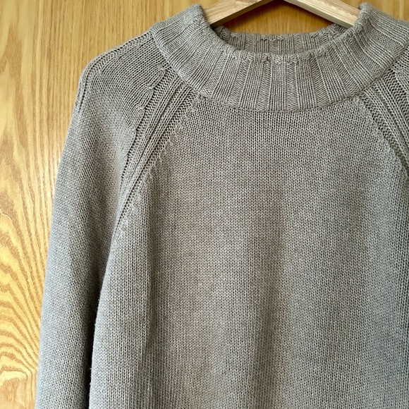 Brochu Walker Layered Crew Neck Looker Sweater in Tan - Picture 4 of 12